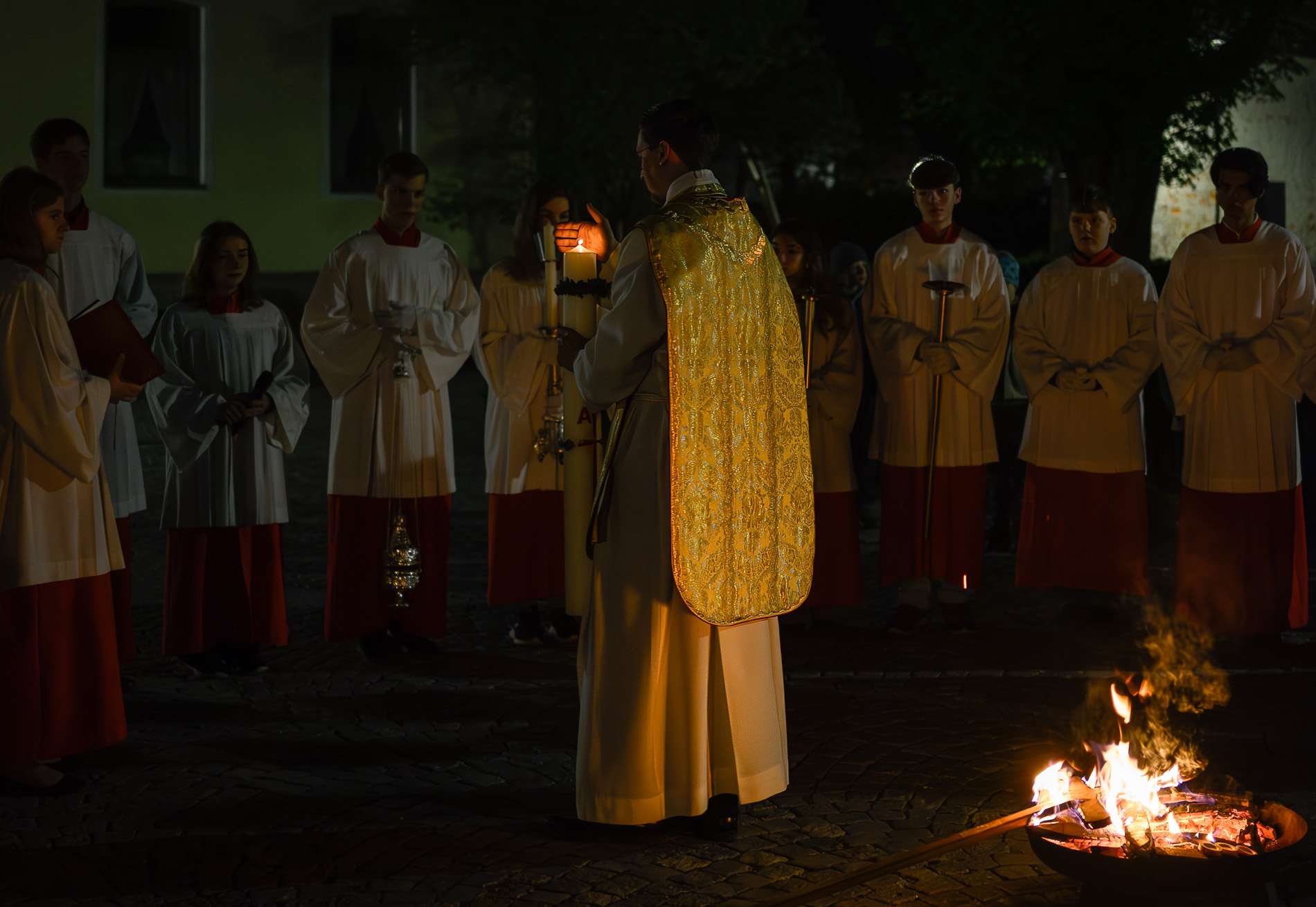 Osternacht in der Pfarrkirche Rott a. Inn - 2025
