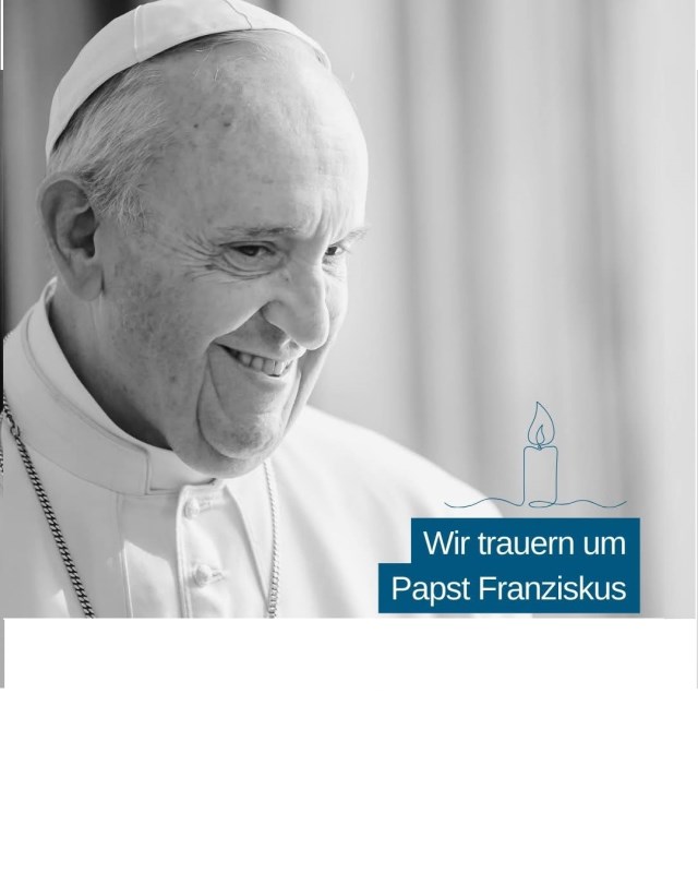 Trauer um Papst Franziskus