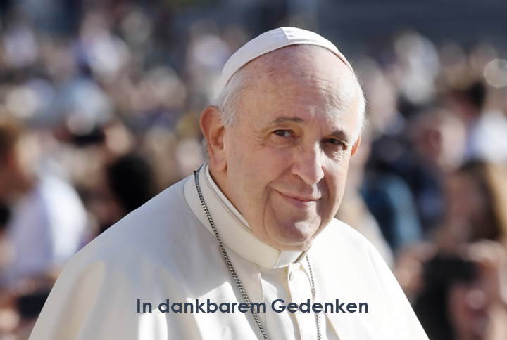 Slider zum Tod von Papst Franziskus