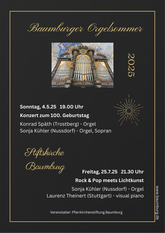 Orgelsommer Baumburg