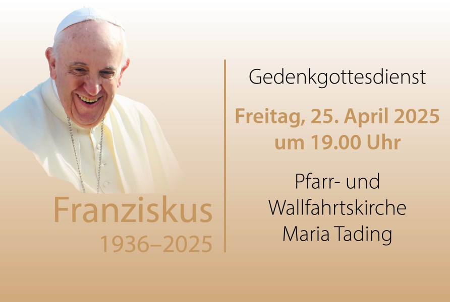 Papst Franziskus Requiem Maria Tading 25. April 2025