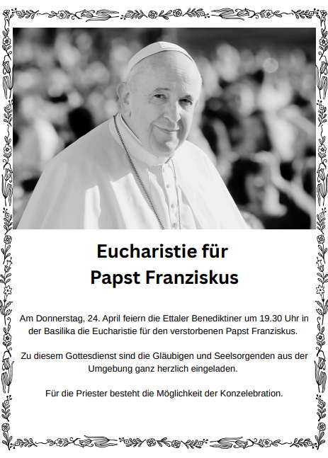 Eucharistiefeier Papst Franziskus