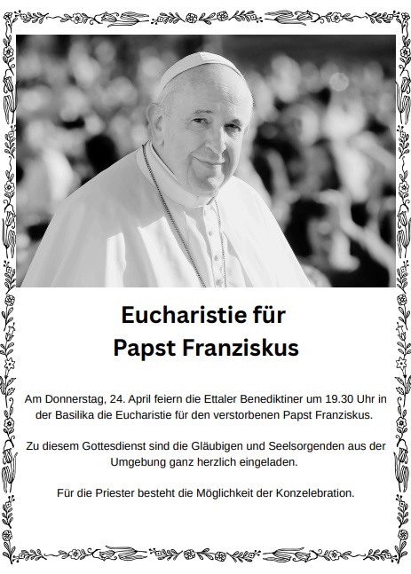Eucharistiefeier Papst Franziskus