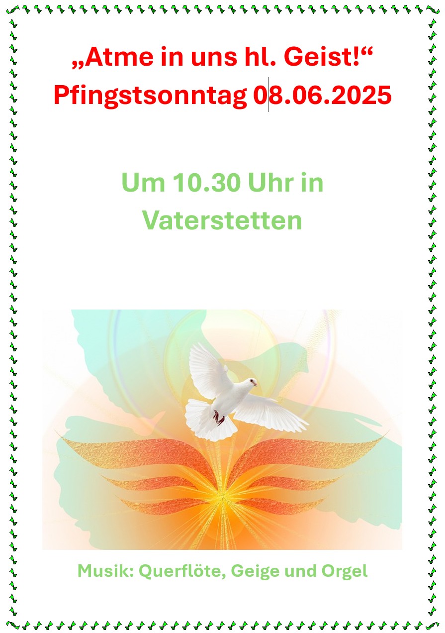 Pfingsten 2025 Vaterstetten