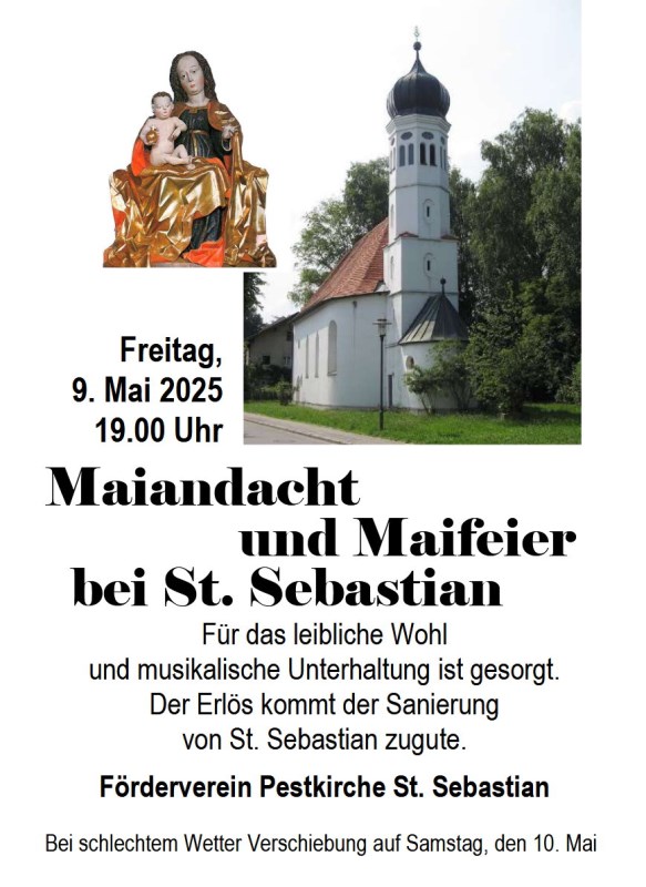 Maiandacht und Maifest bei St. Sebastian