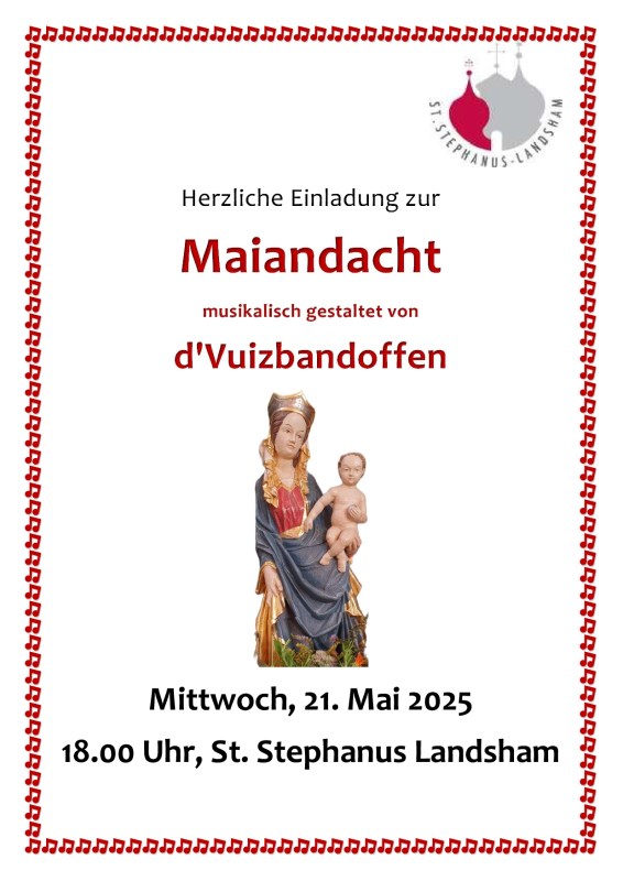 250521_Plakat 2025-05-21 Maiandacht