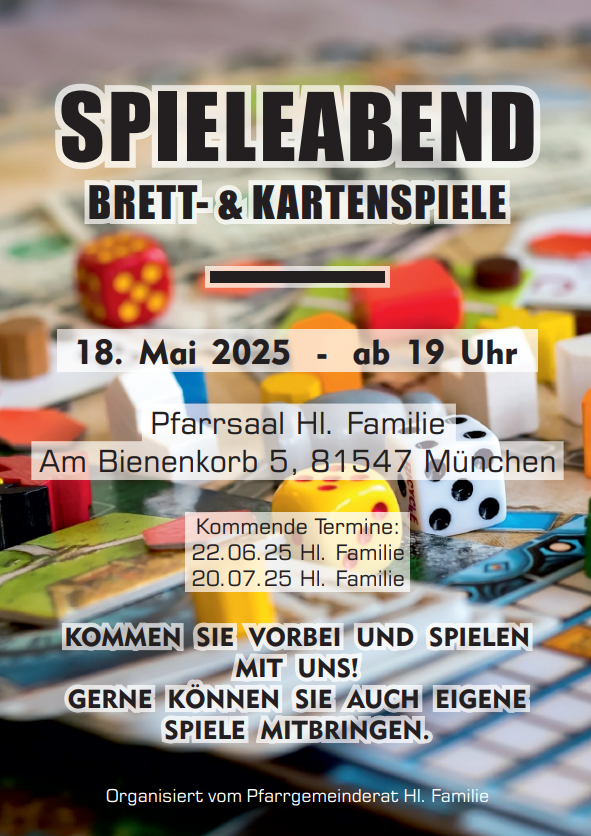 Spieleabend Mai 2025