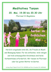 Meditatives Tanzen im Mai