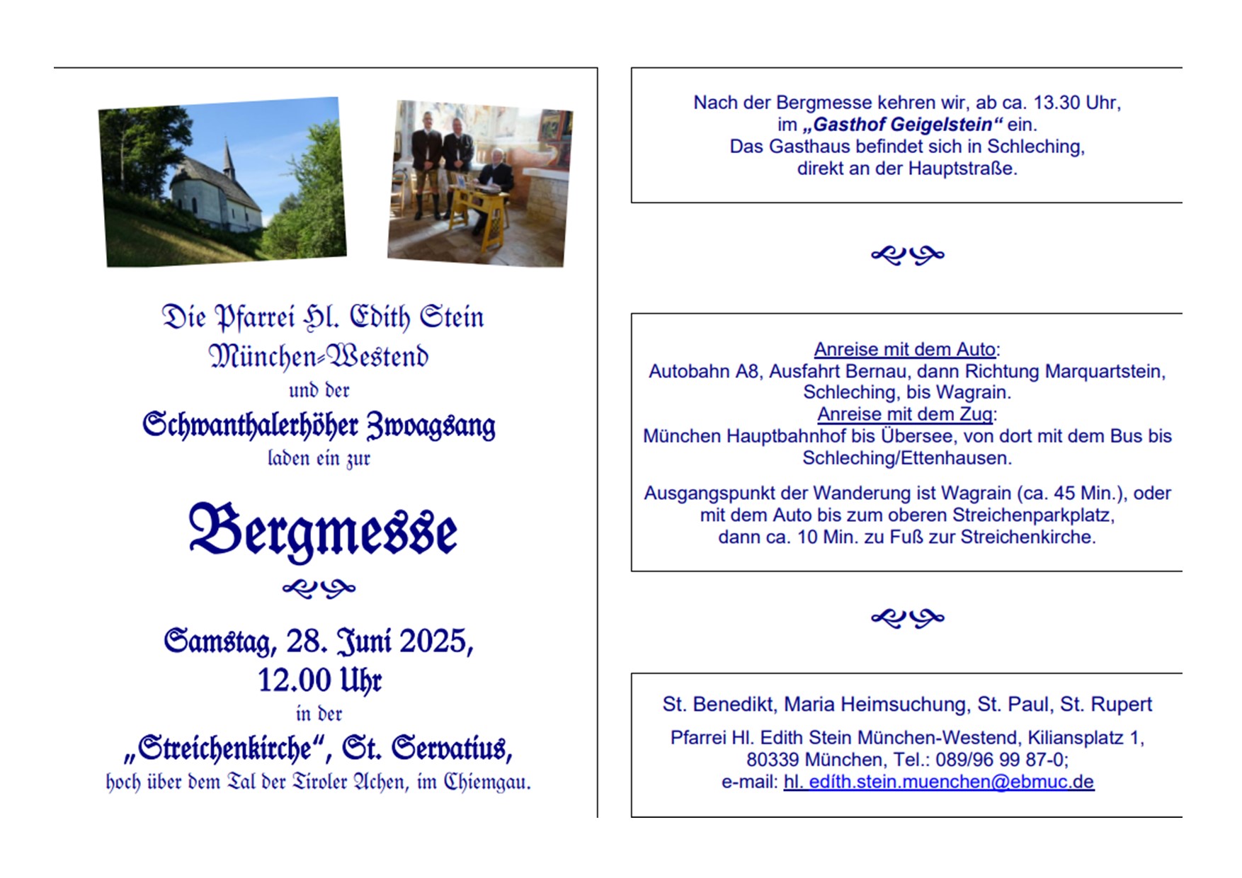 Bergmesse Streichenkirche 2025b
