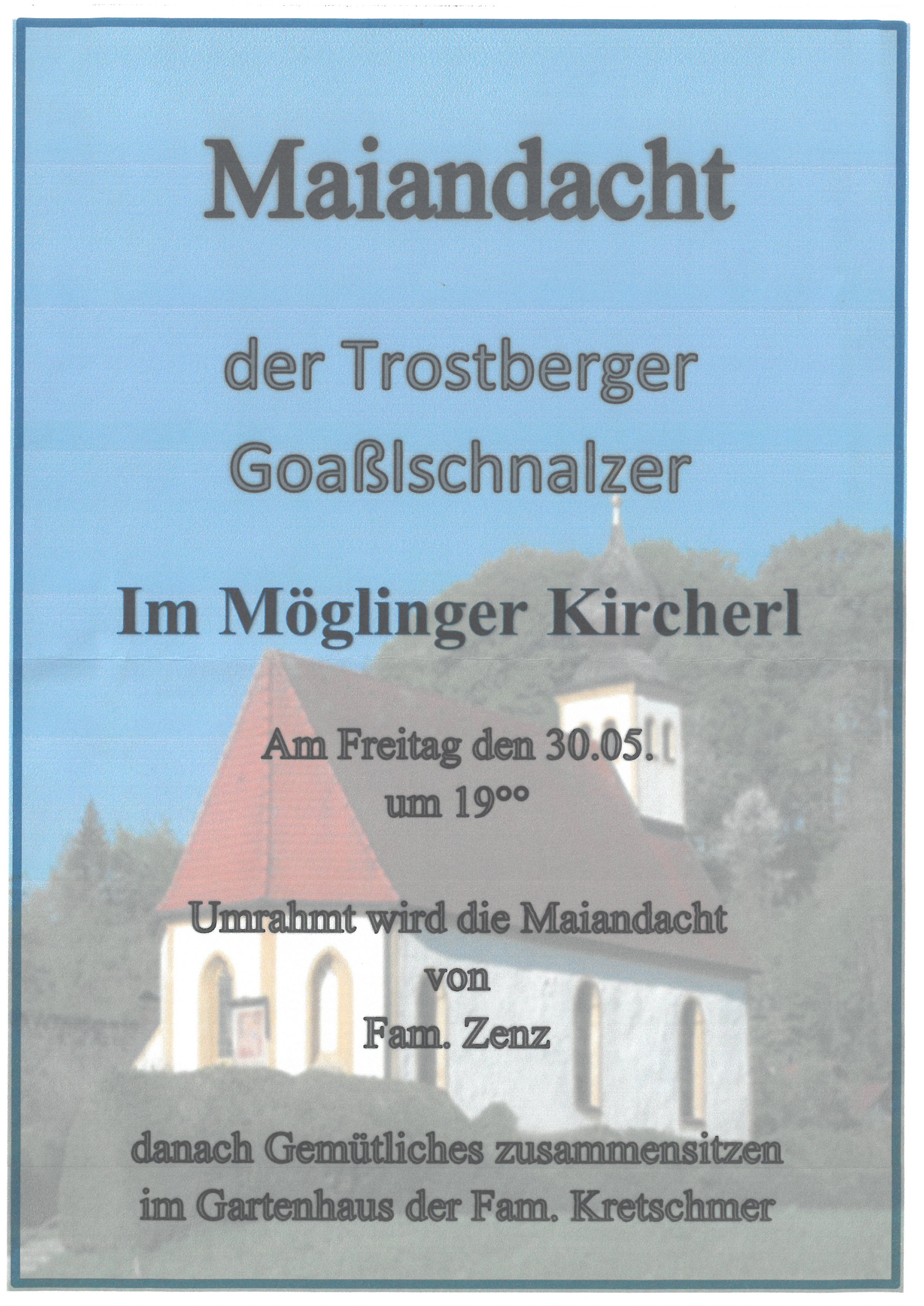 Maiandacht Goassler
