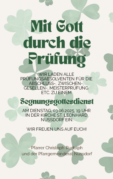 Segnungsgottesdienst