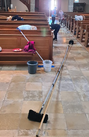 Kirchenputz Thansau 2025-01
