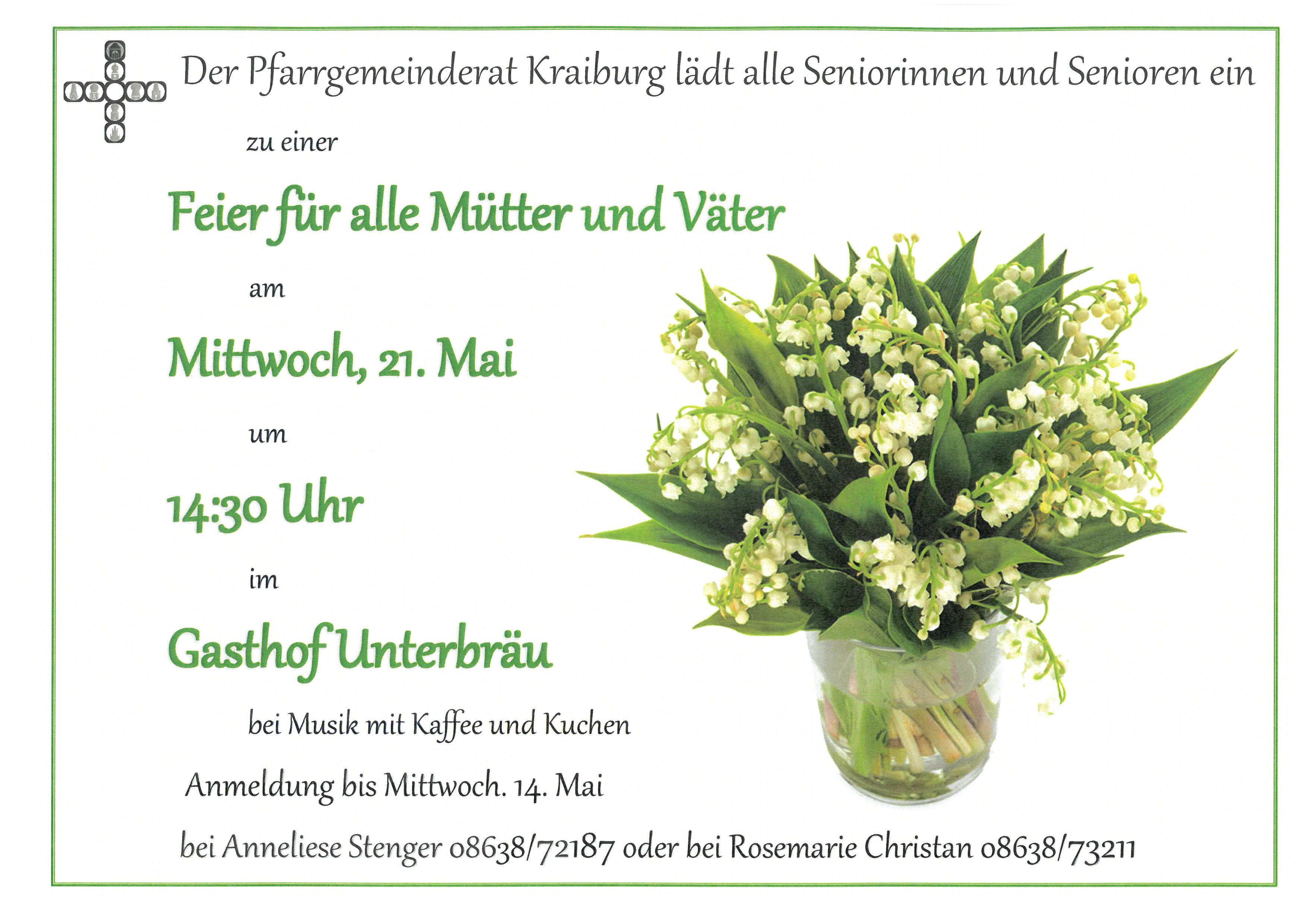 Muttertag Vatertag