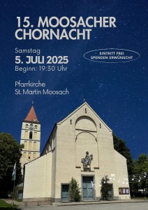 Plakat für Chornacht 2025