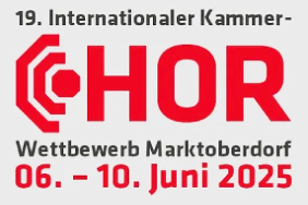 Abendkonzert München 
07.06.2025 - 20:00 
19. Intern. Kammerchor-Wettbewerb Marktoberdorf
Herz-Jesu-Kirche München, Lachnerstr. 8, 80639 München
