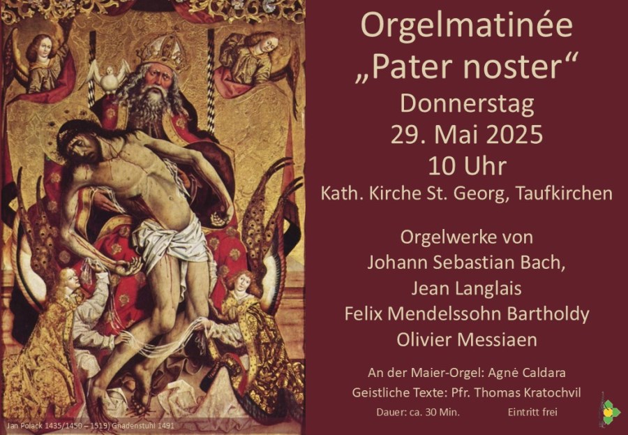 Orgelmatinee 29. Mai