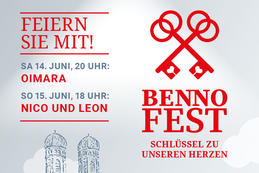 Ankündigung des Bennofestes 2025