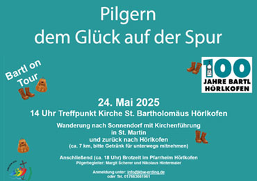 Pilgern den Glück auf der Spur