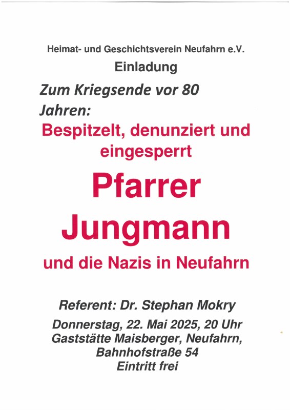 Pfarrer Jungmann