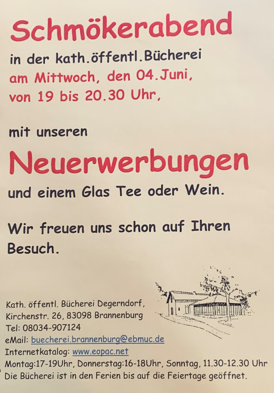 Schmökeraberend 4.6.25