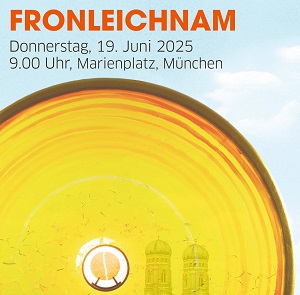 Fronleichnam 2025 Plakat