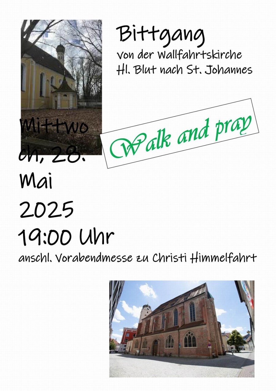 Bittgang von Hl. Blut nach St. Johannes