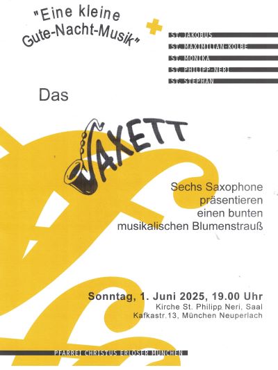 Plakat: Kleine Gute-Nacht-Musik