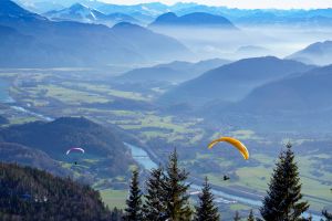 Das Inn-Tal in den Kitzbühler Alpen