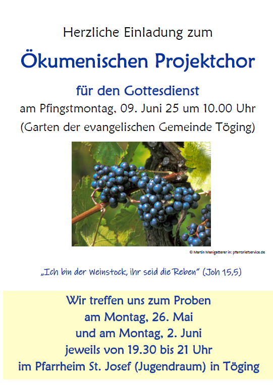 Ökumenischer Projektchor