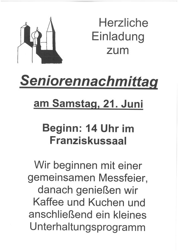 Seniorennachmittag
