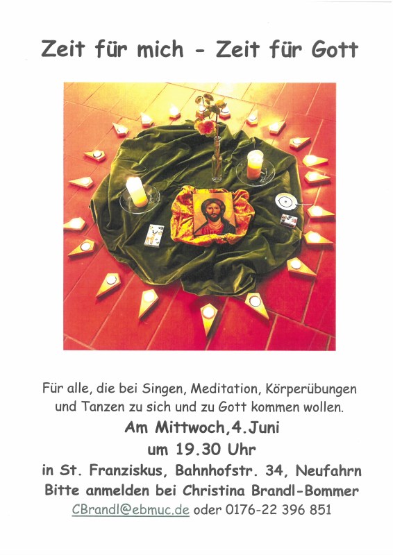Zeit für Mich - Zeit für Gott