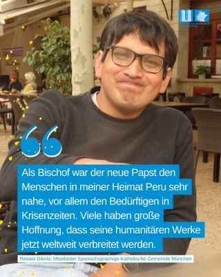 Renato Davila, Mitarbeiter der Spanischsprachigen Katholischen Gemeinde München