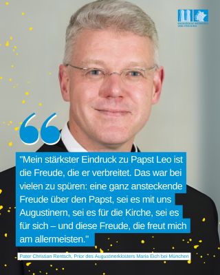 Pater Christian Rentsch, Prior des Augustinerklosters Maria Eich bei München