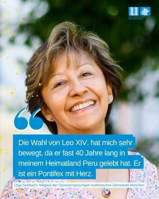 Olga Seelbach, Mitglied der Spanischsprachigen Katholischen Gemeinde München