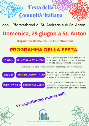 FESTA DELLA COMUNITÀ 2025