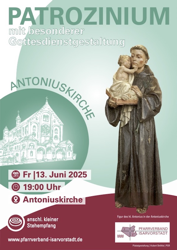 2025-06-13-PLAKAT-PATROZINIUM-2025-mit-Figur-aus-Antoniuskirche-600