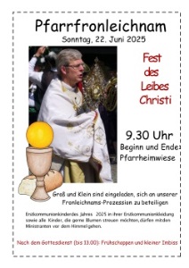Fronleichnam Sankt Martin