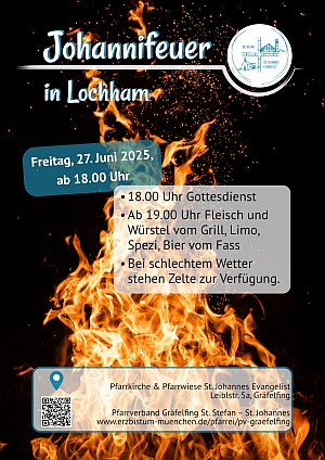Plakat Johannifeuer