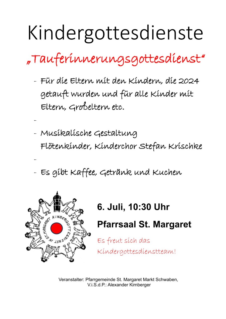 Plakat_Kindergottesdienst_neu_Tauferinnerung 2025-1