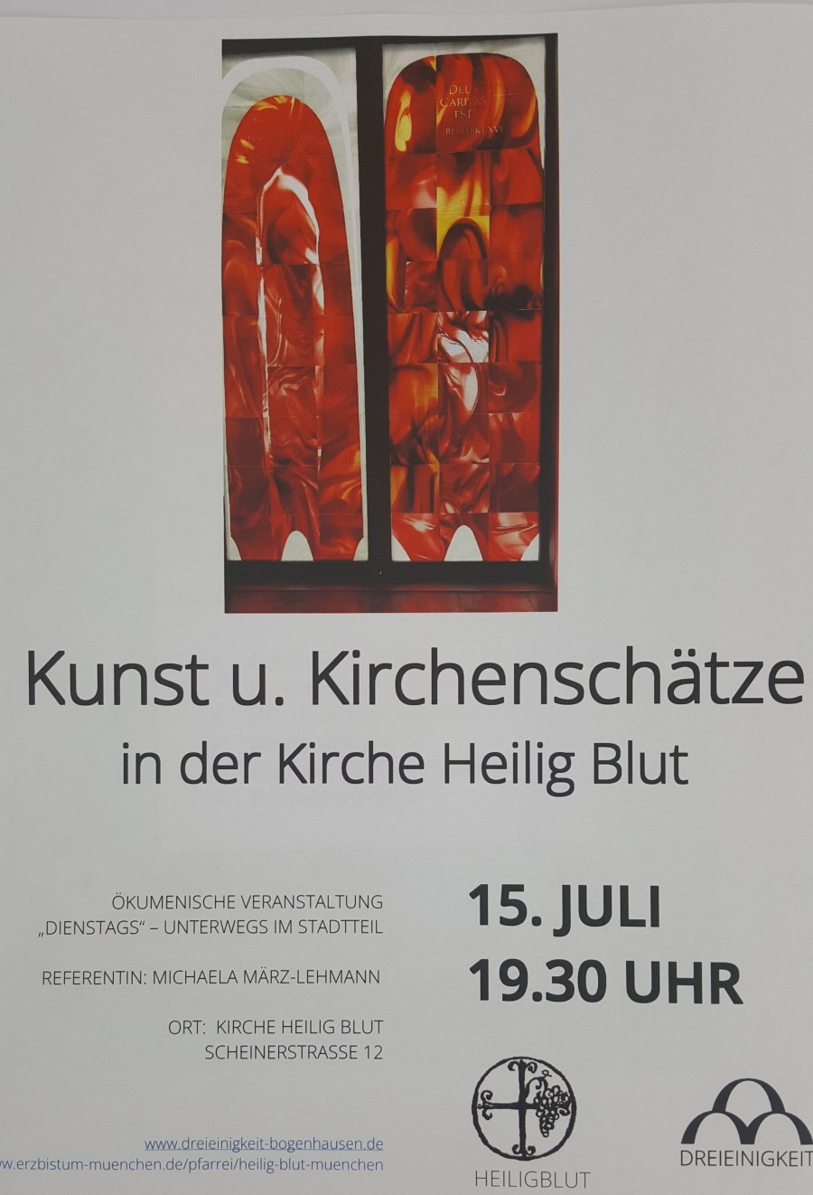 Plakat Kirchenschätze