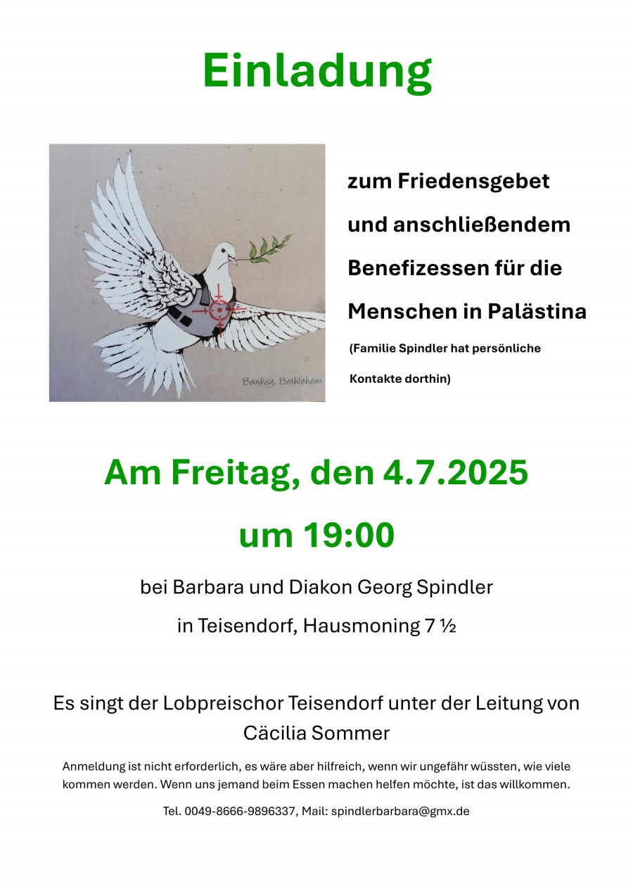 Friedensgebet