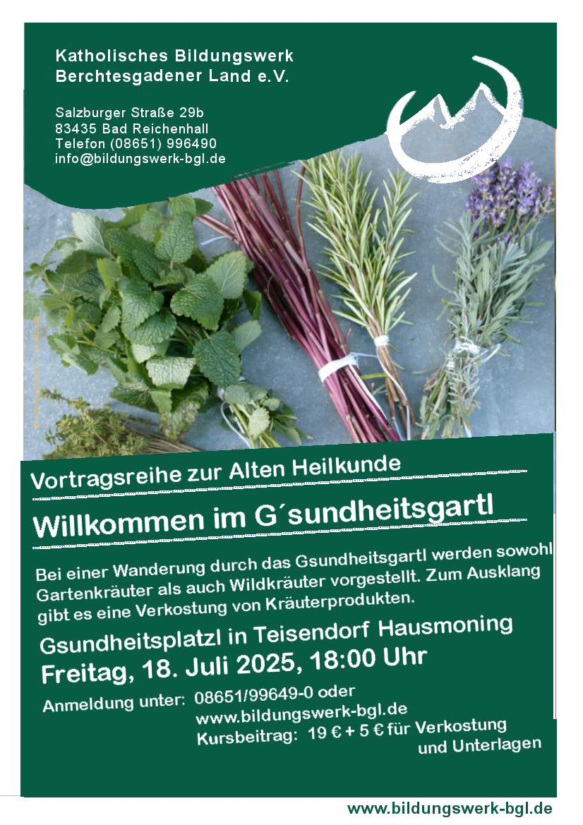 Willkommen im Gsundhietsgartl
