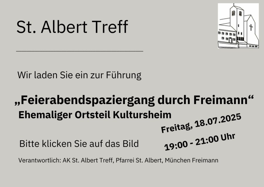 Feierabendspaziergang am 18. Juli 2025 durch den ehemaligen Freimanner Ortsteil Kultursheim
