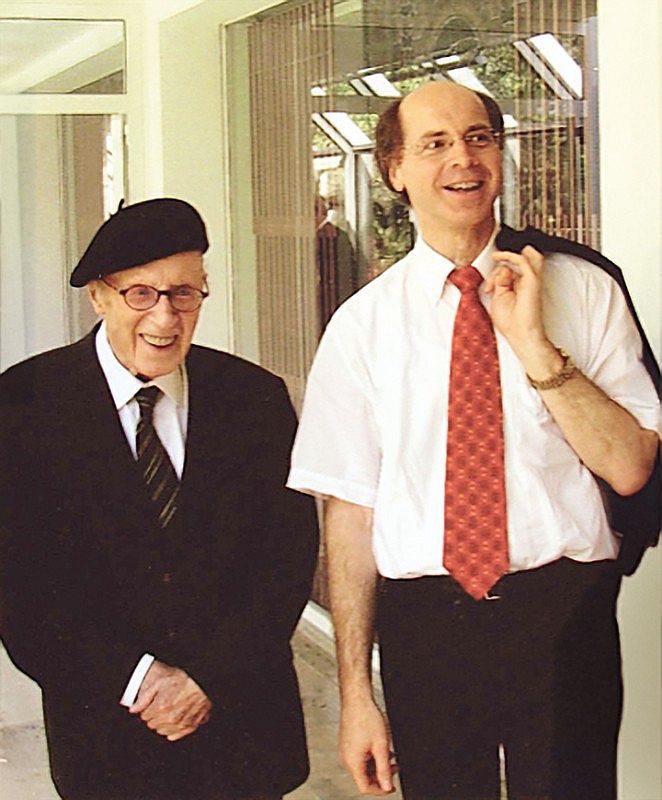 Max (l.) und Markus Eham
