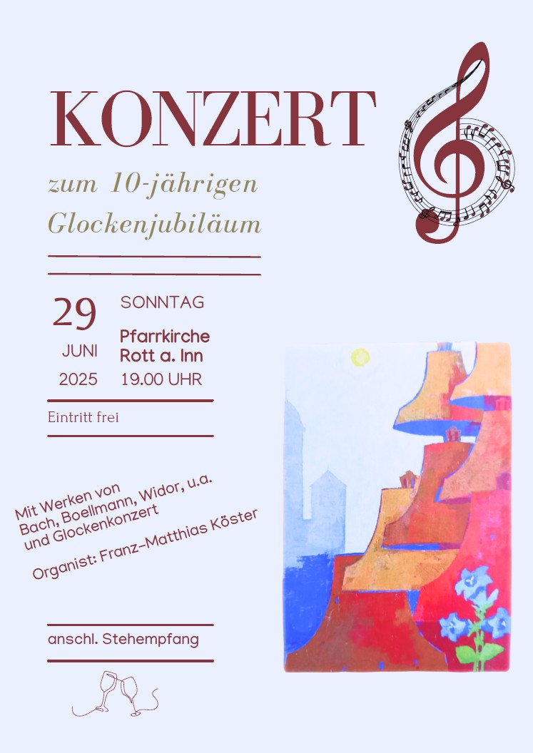 Kirchenkonzert zum 10-jährigen Glockenjubiläum