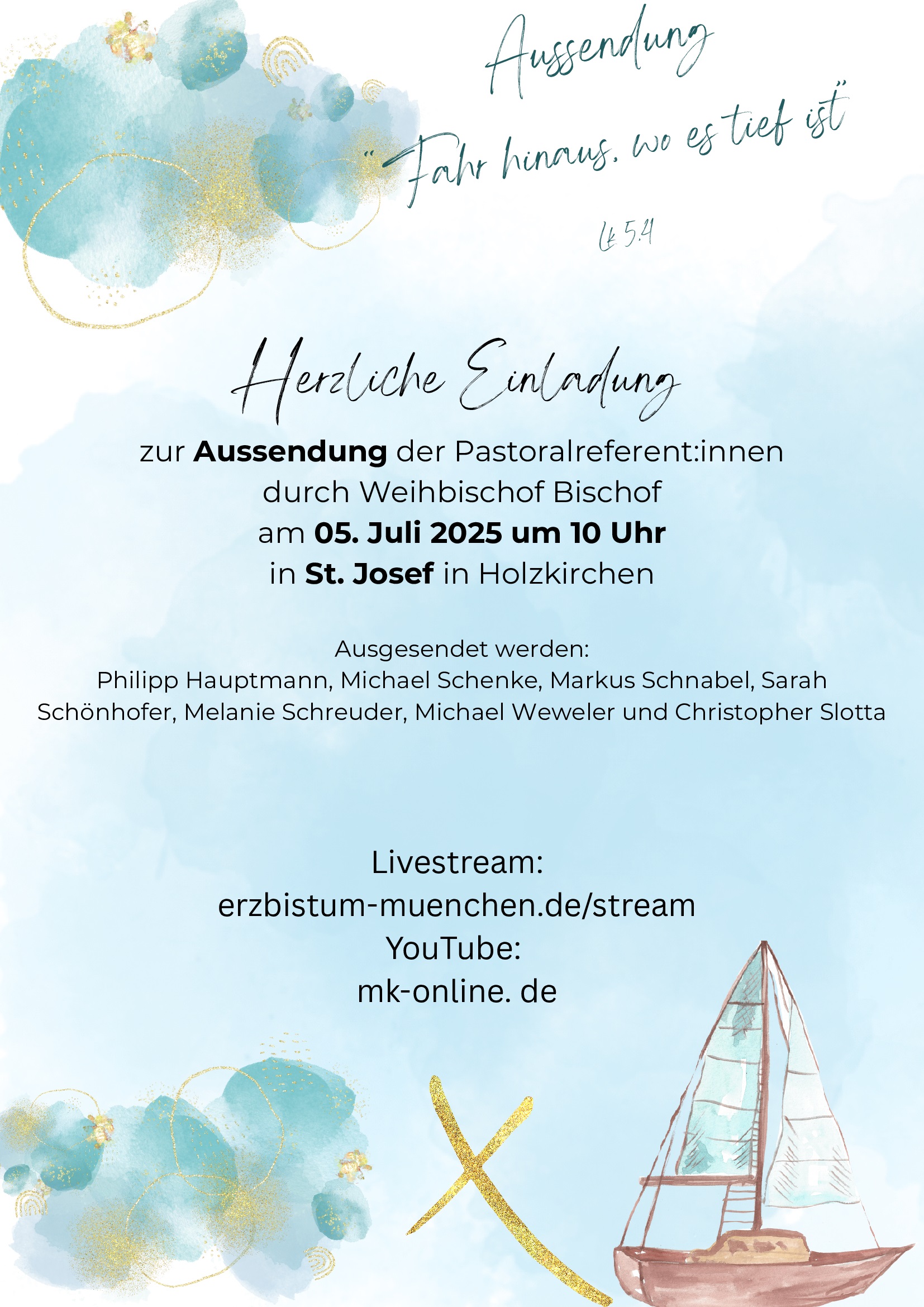 Aussendung Michael