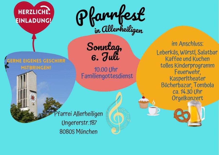 Pfarrfest am 6. Juli 2025 in Allerheiligen