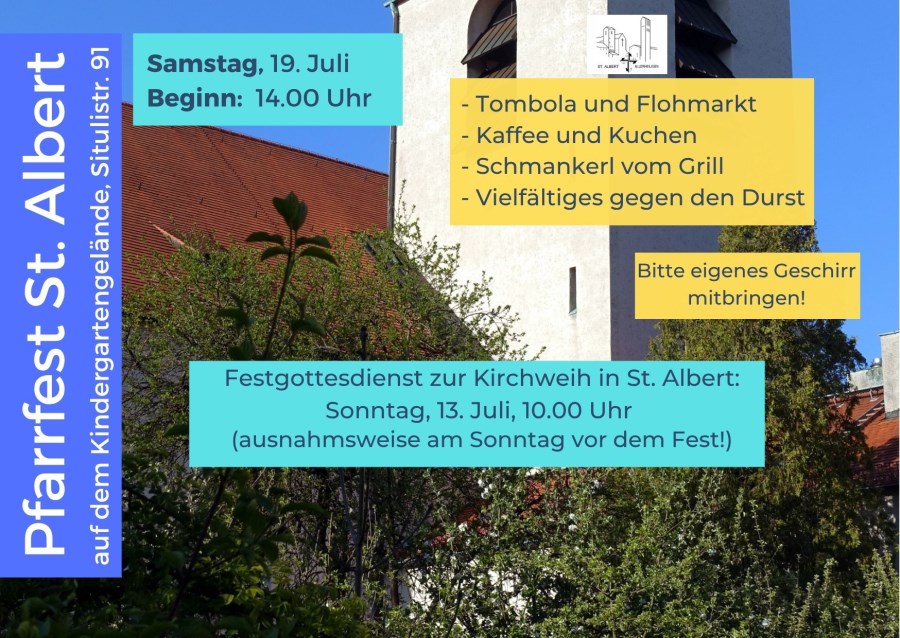 Pfarrfest am 19. Juli 2025 in St. Albert