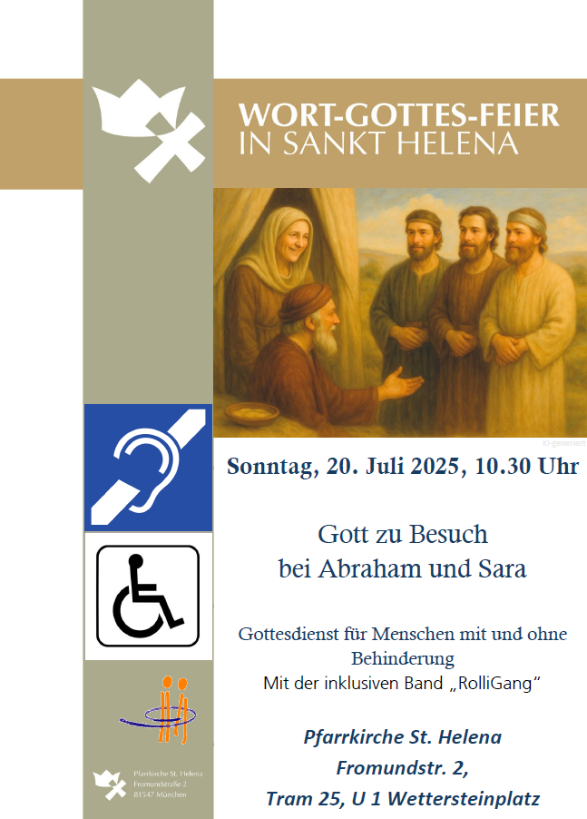 inklusiver Gottesdienst St. Helena, 20.07.2025