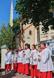 Ministranten am St. Martinsplatz